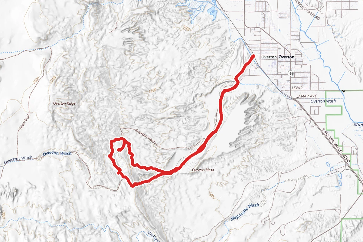 Overton Mesa Trail
