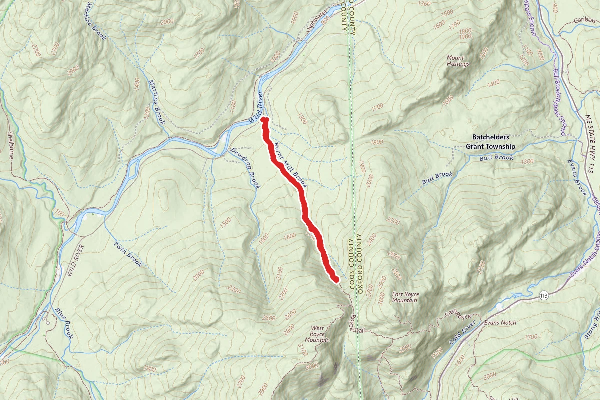 Burnt Mill Brook Trail