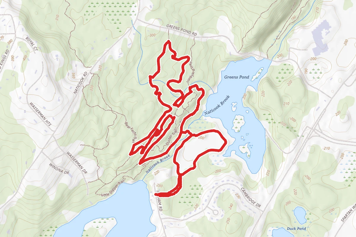 Green's Pond, Willy's Loop