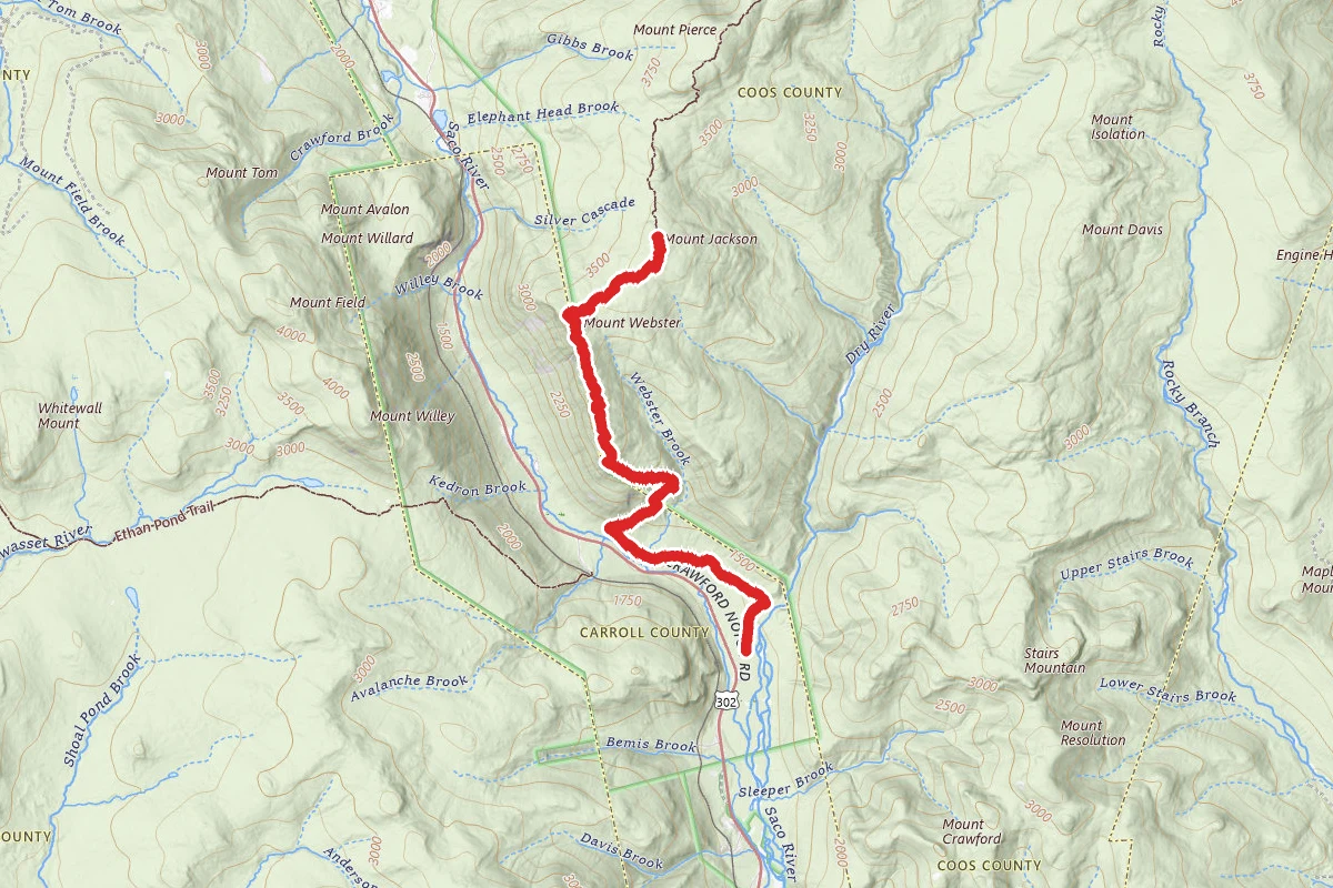 Mount Webster and Mount Jackson