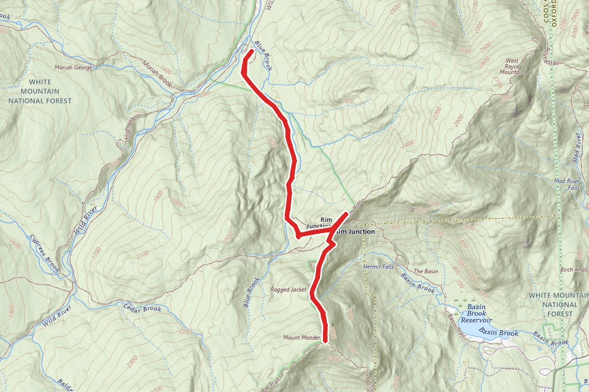 Basin Rim Trail