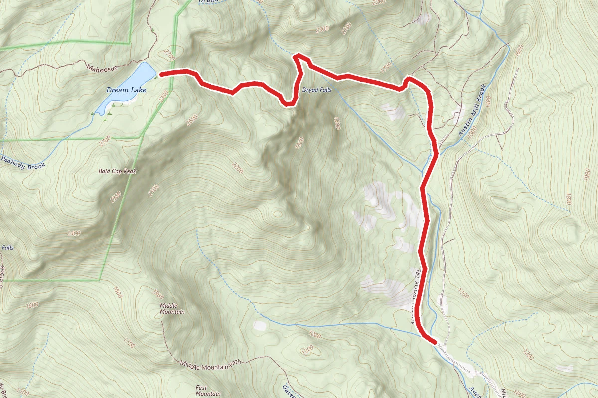 Dryad Falls Trail