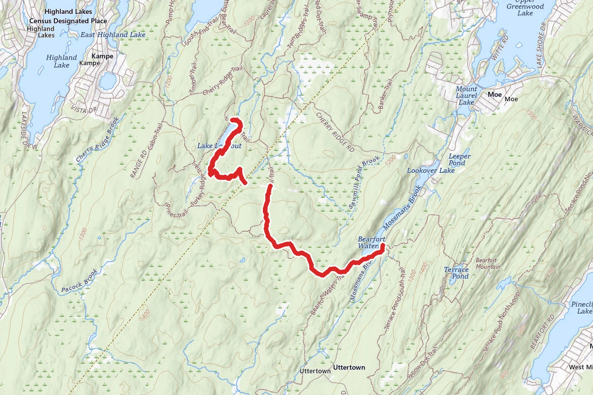 Lake Lookout Trail