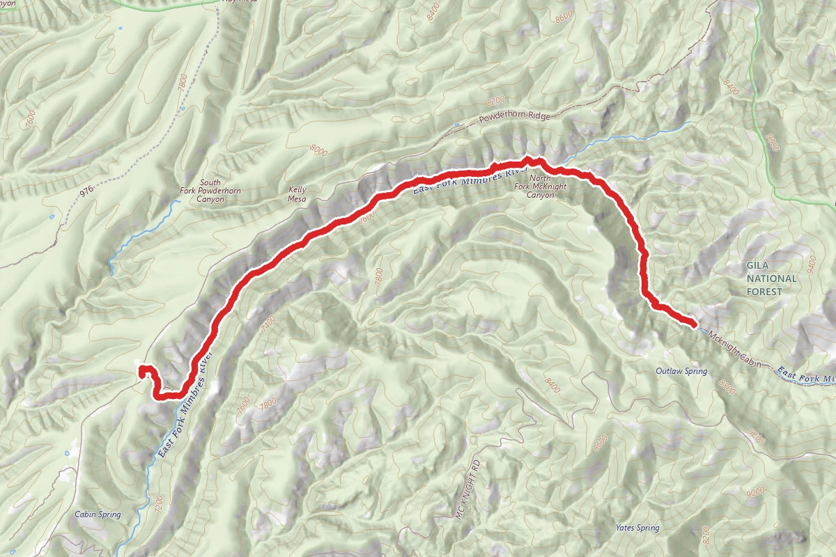 McKnight Canyon Trail #52