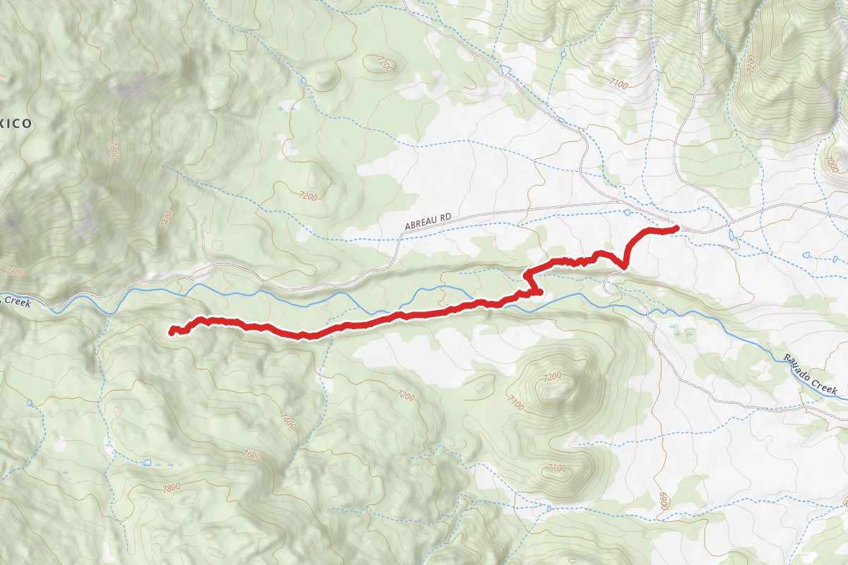 Zastrow to Rayado River Camp Trail