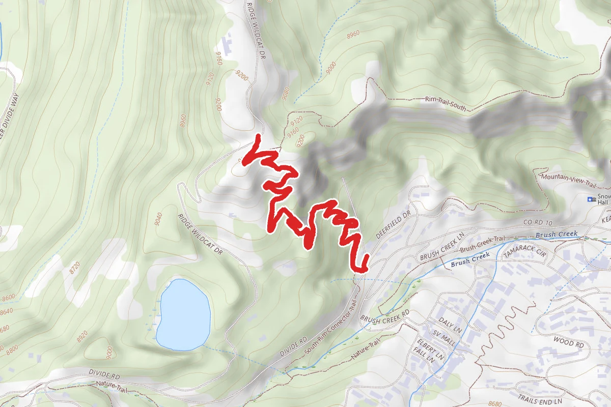 Spiral Point via Rim Trail South