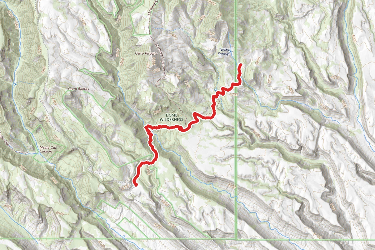 Canada-Capulin Trail