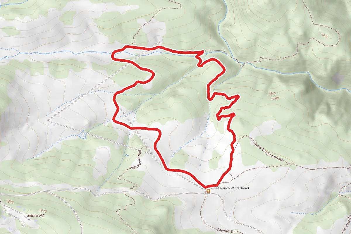 Rawhide Trail and Wrangler's Run Trail