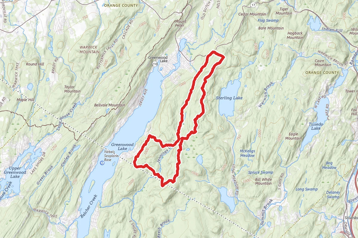 West Valley to Lake to Lake Trail