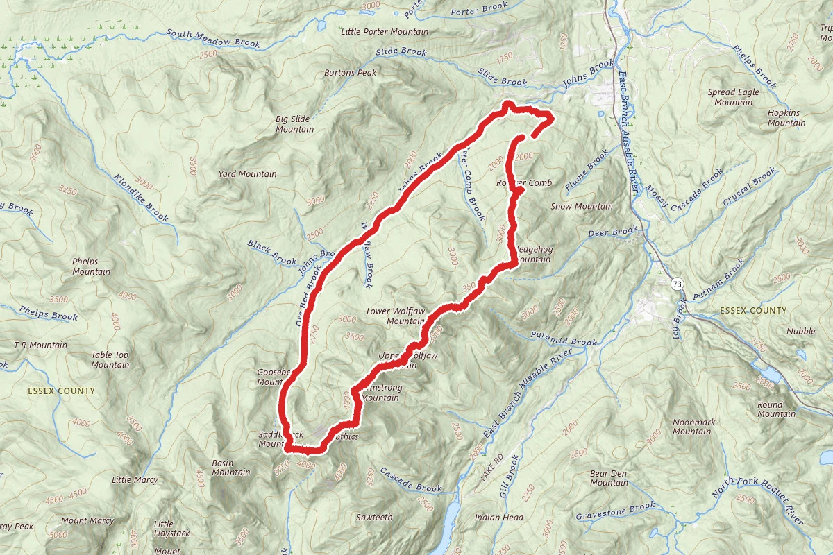 Keene Valley Loop