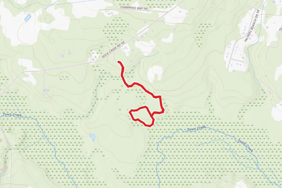 Laurel Oak Trail via Dogwood Trail