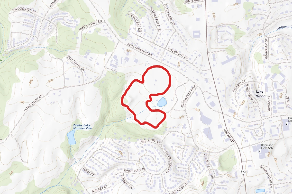 Martha Rivers Park Walking Trails