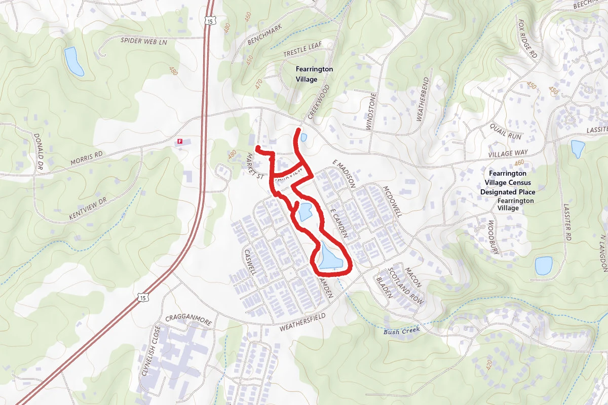 Fearrington Village Loop
