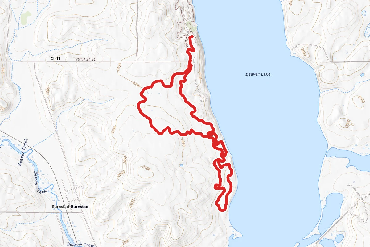 Beaver Lake State Park Trail