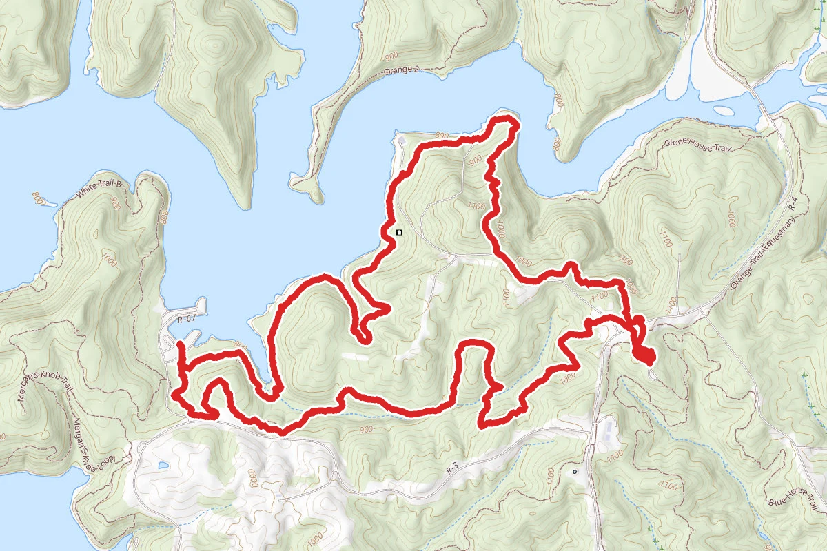 Salt Fork White Horse Trail Loop
