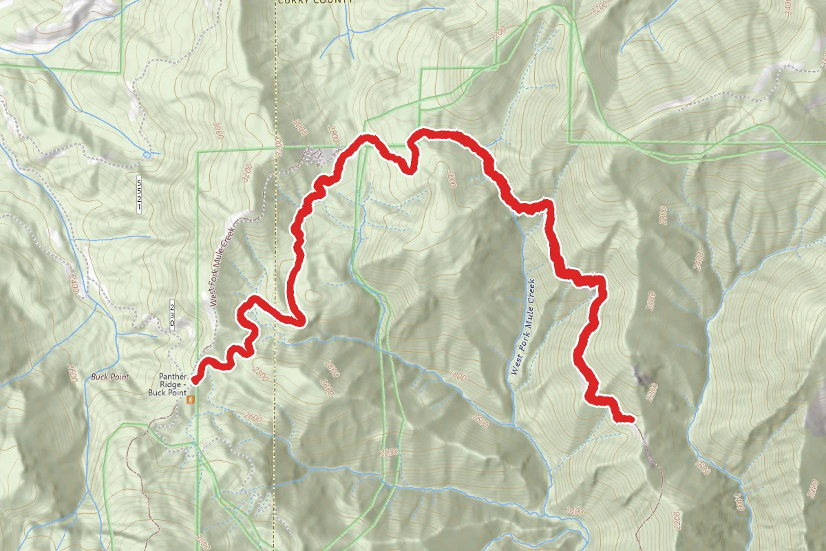 W. Fork Panther Ridge Trail