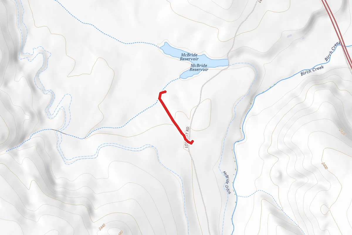 Oregon Trail and Trail Creek