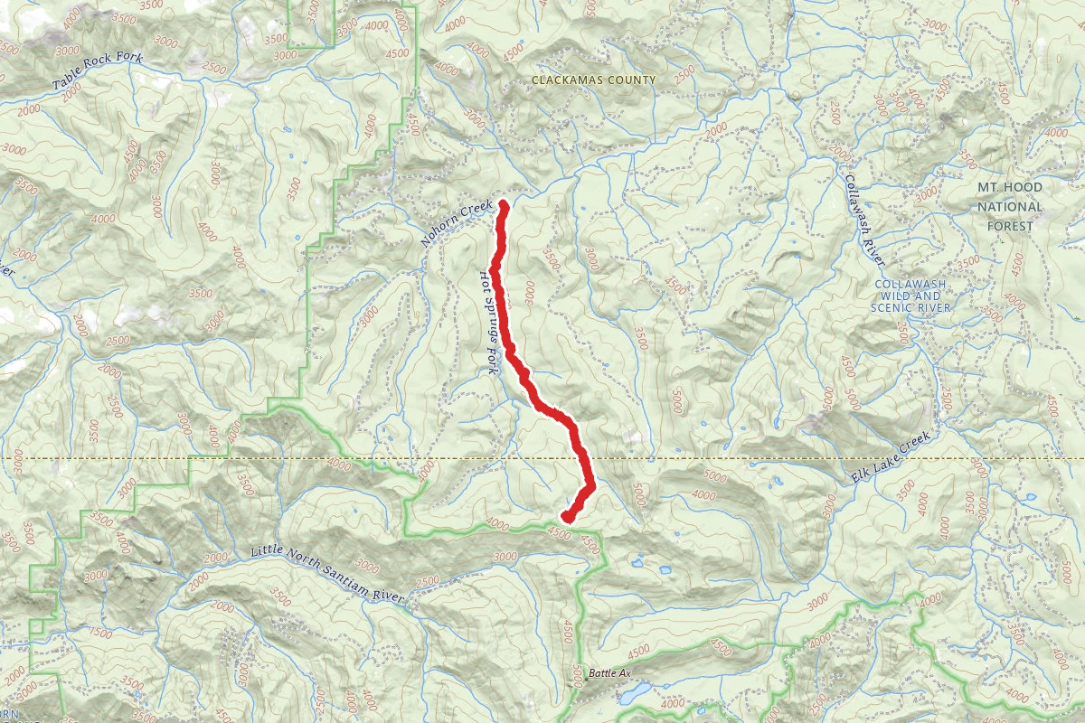 Bagby Trail to Silver Lake