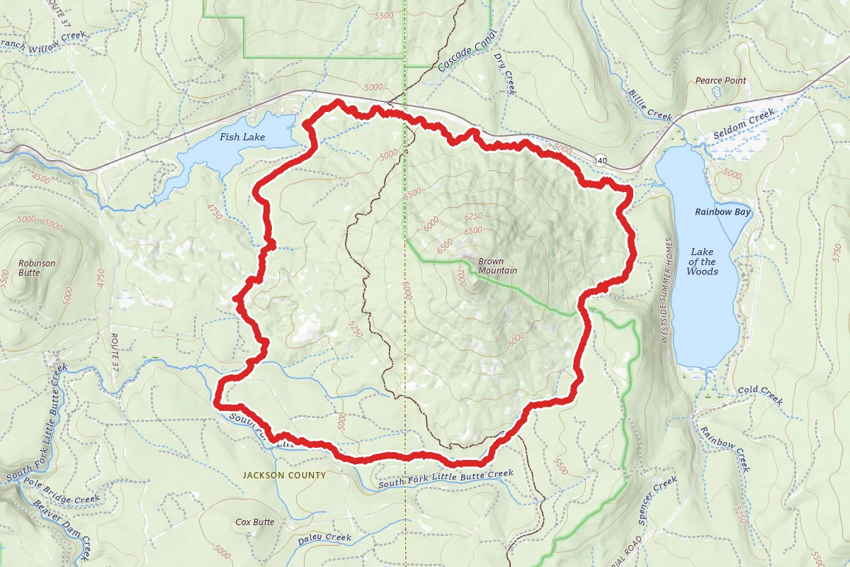 Brown Mountain Loop