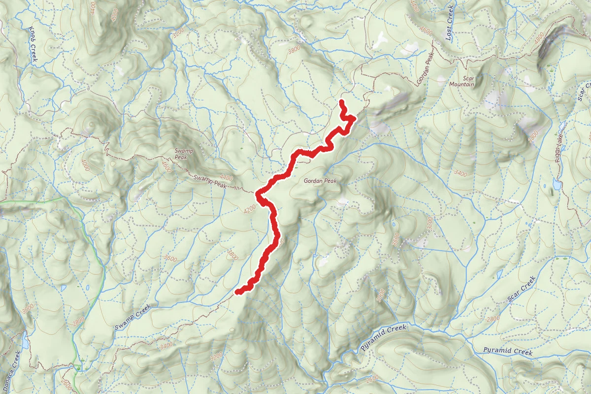 Gordan Peak Trail