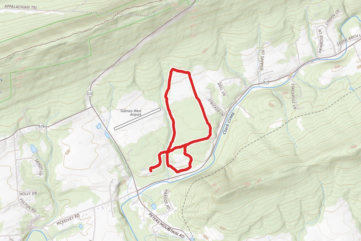 David's Field Loop and Frankie Dogleg Loop