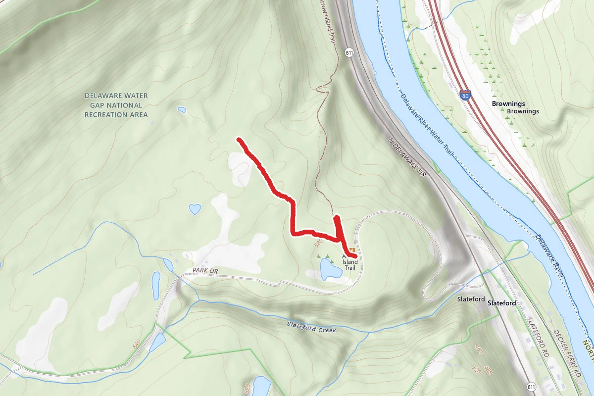 Arrow Island Trails