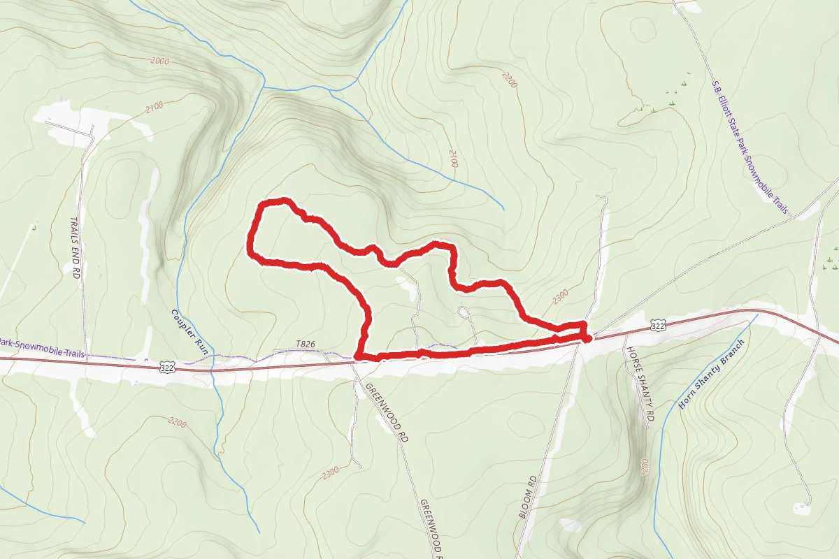 Tar Kiln Spring Trail