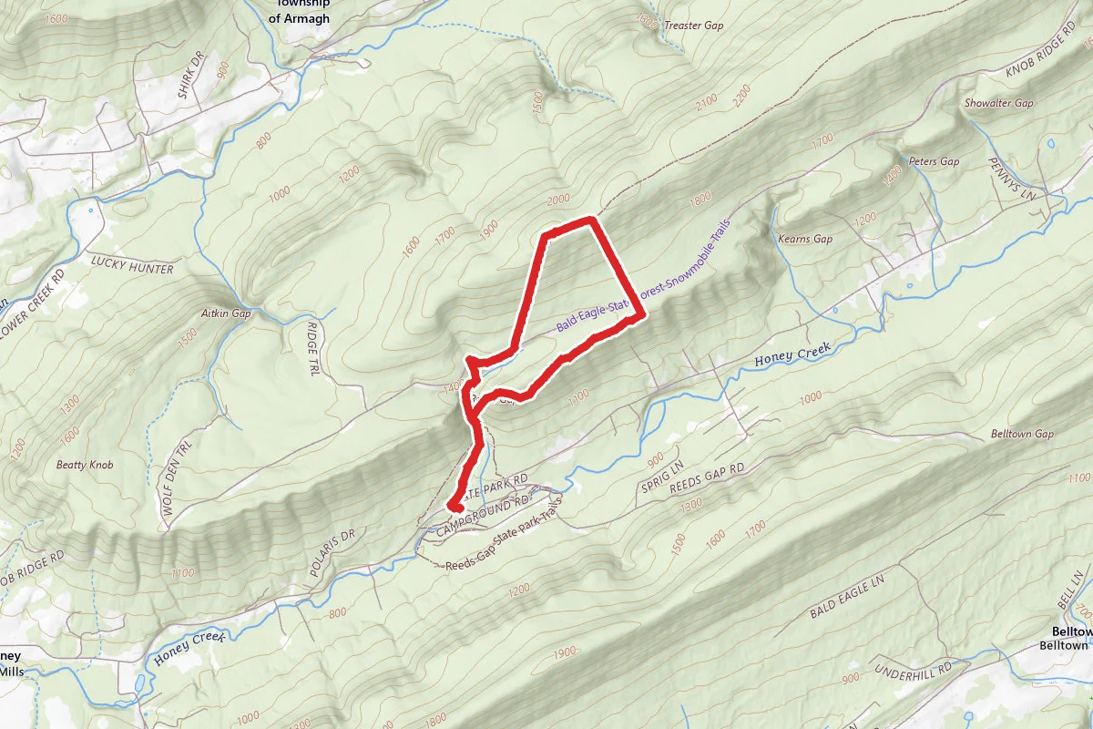 Reeds Gap Spur