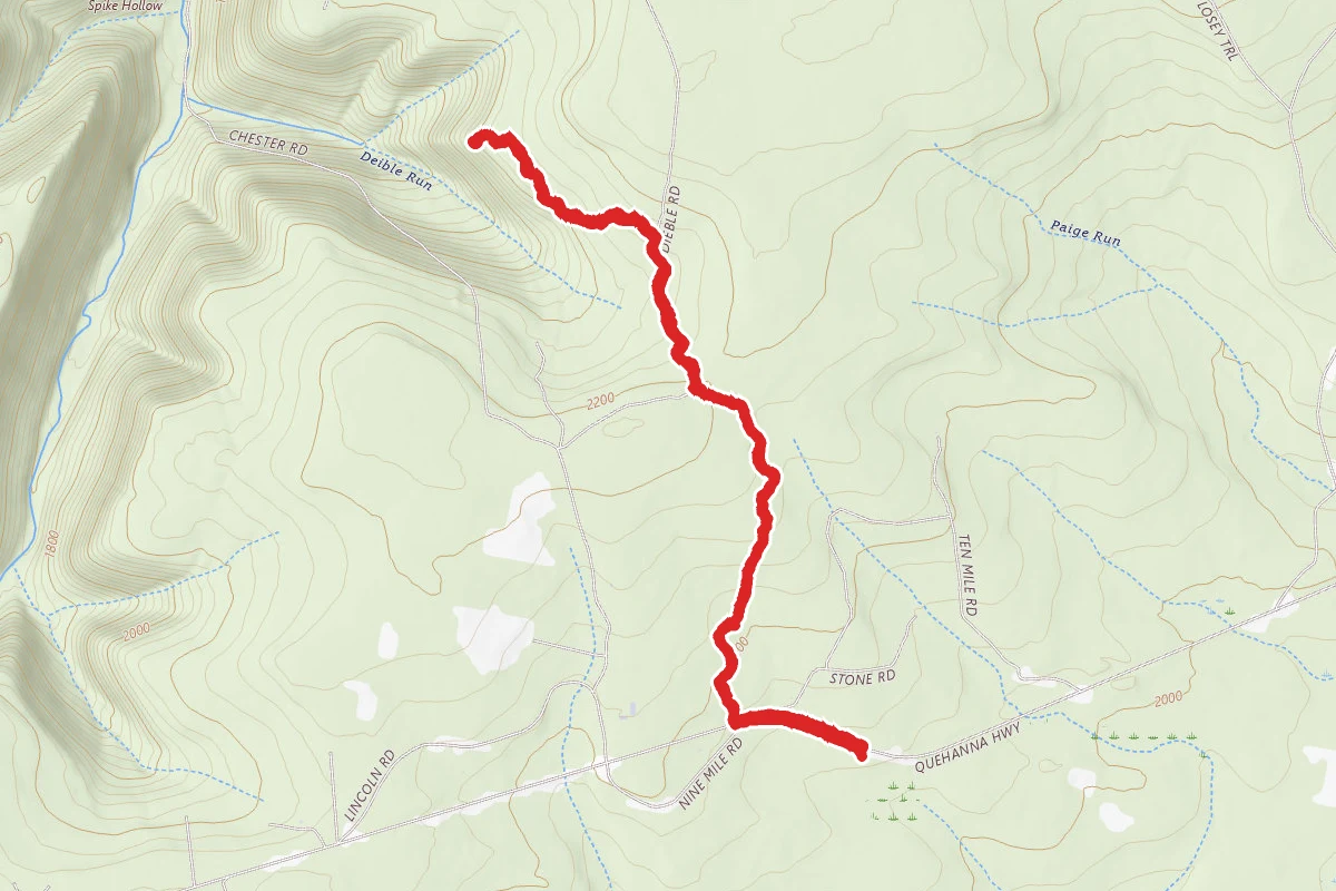 Mosquito Creek Trail North