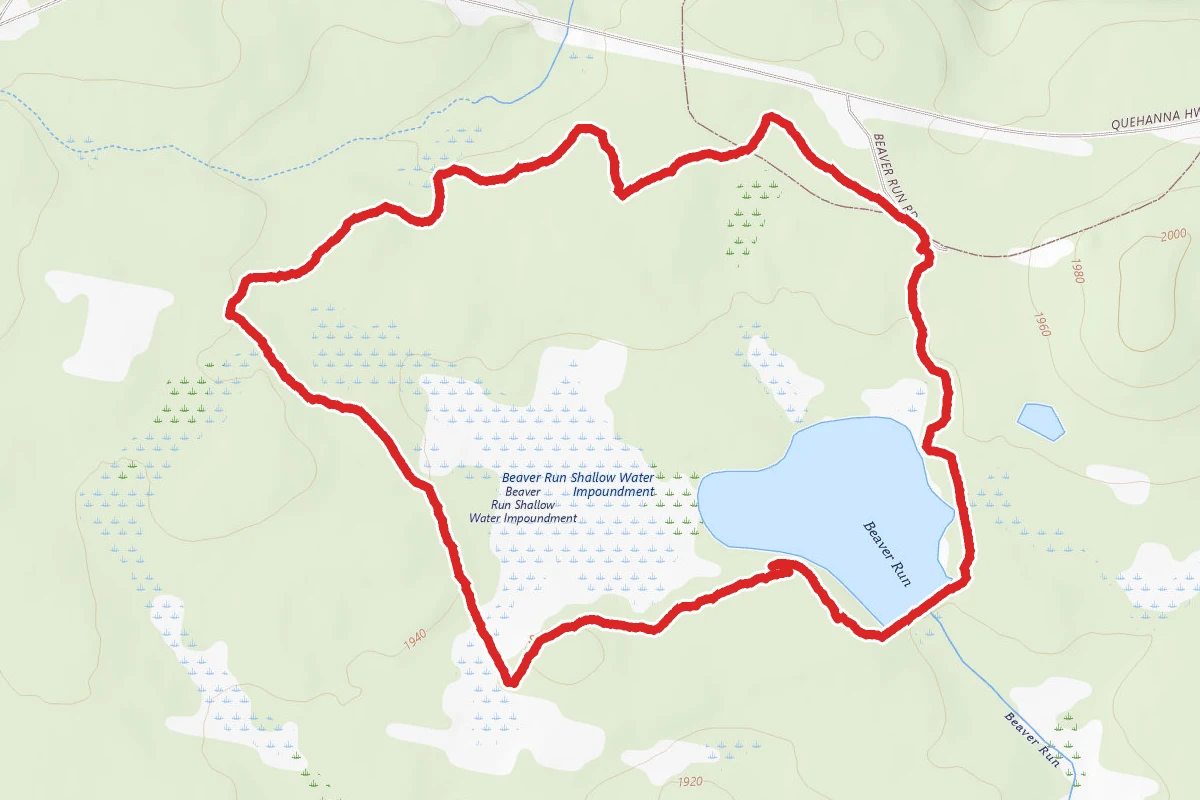 Beaver Run Impoundment Loop