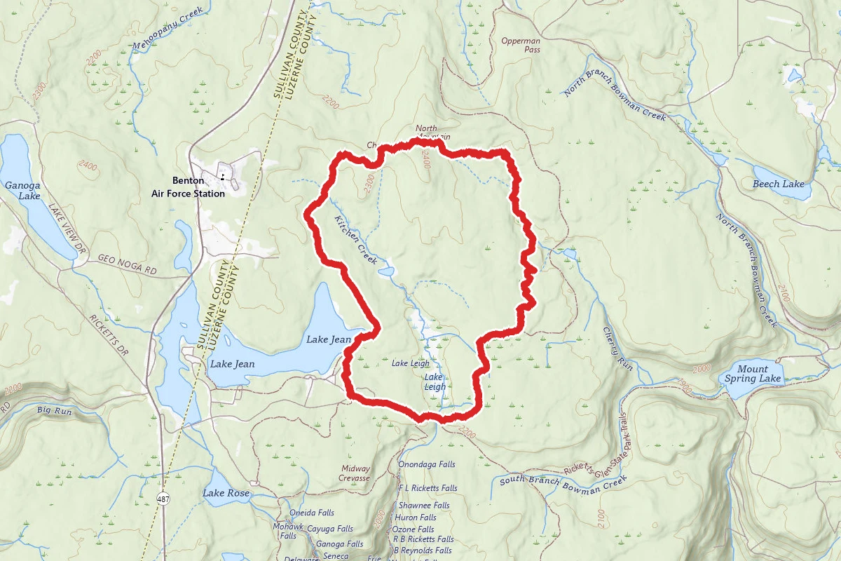 Luzerne County High Point