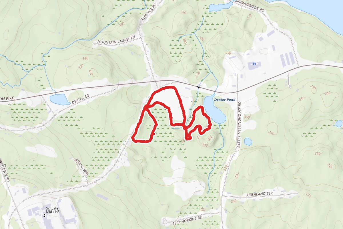 Manning Field Cross Country Route