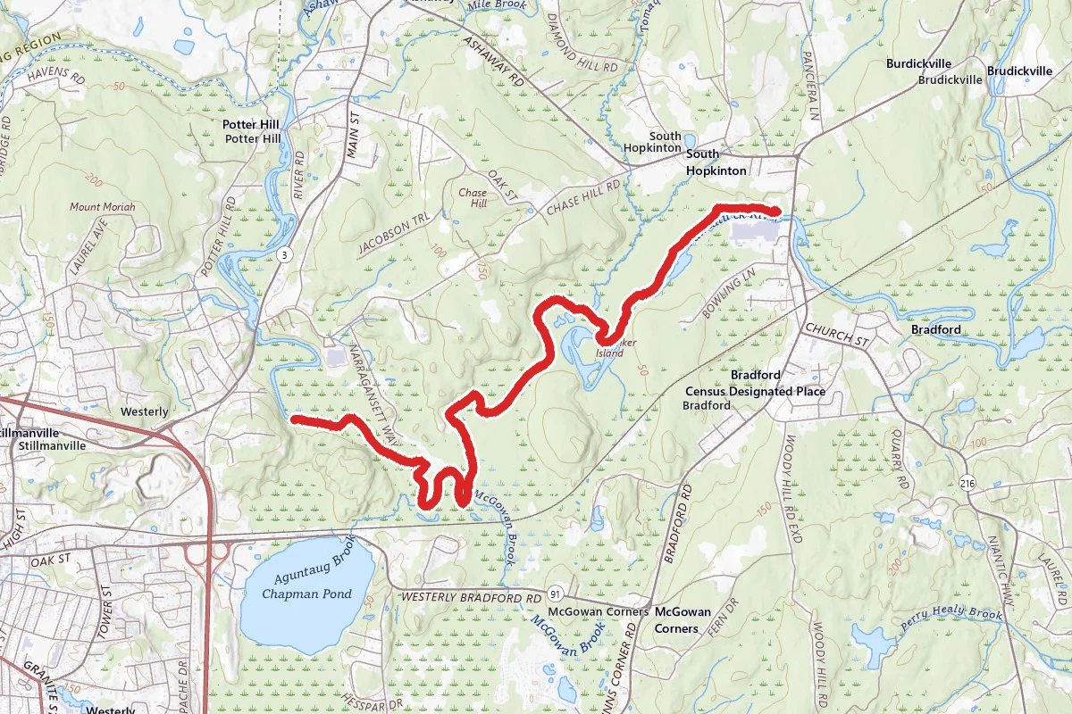 Pawcatuck River Paddle Trail