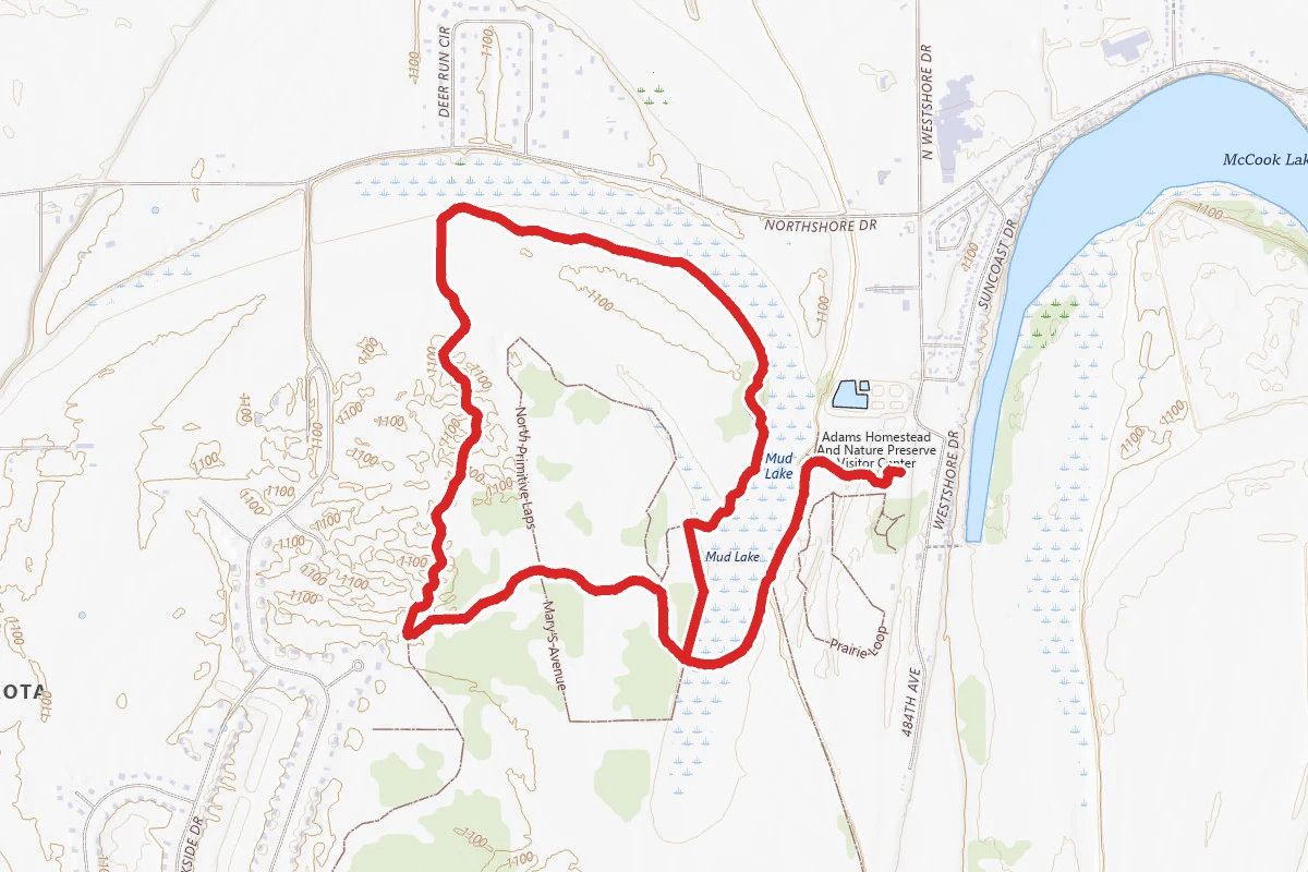 Lake Loop to Cottonwood Crossing