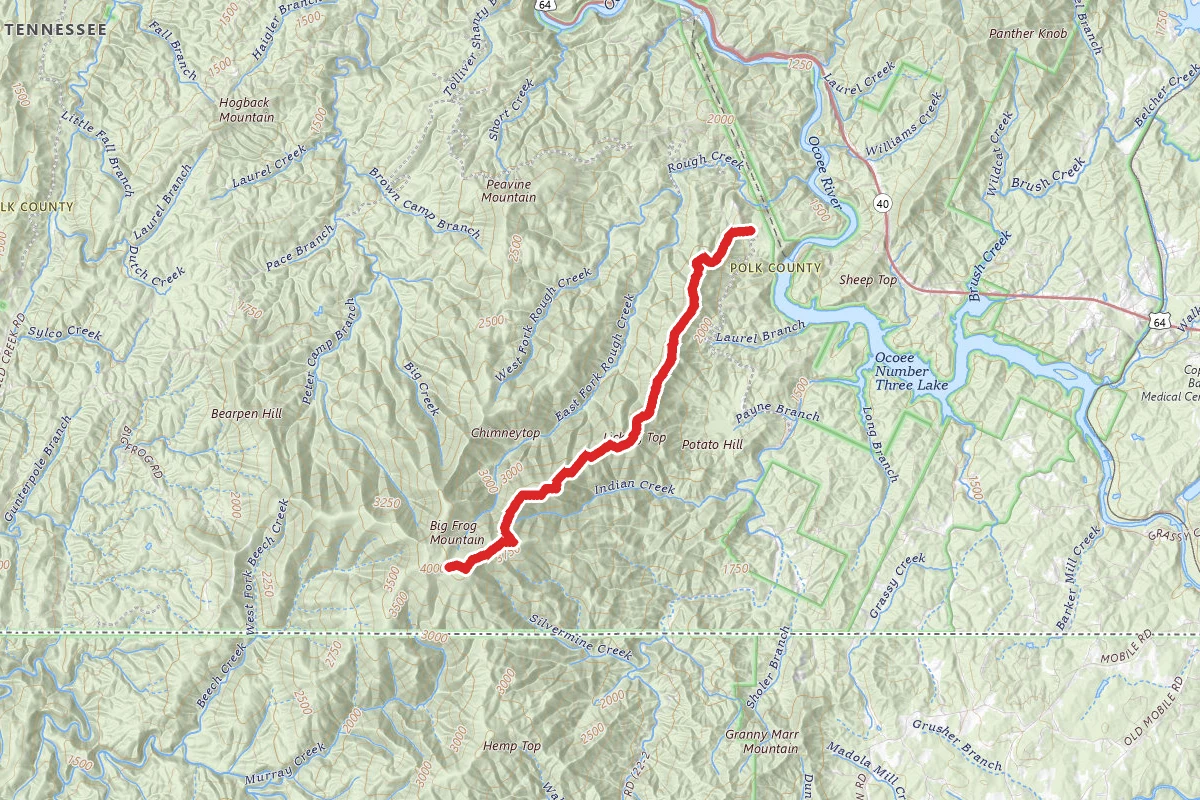 Licklog Trail