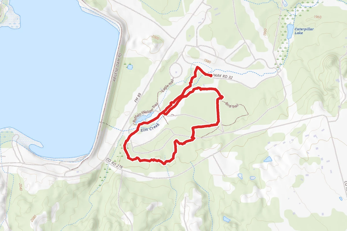 Elm Creek Nature Trail and Oak Grove Trail Loop