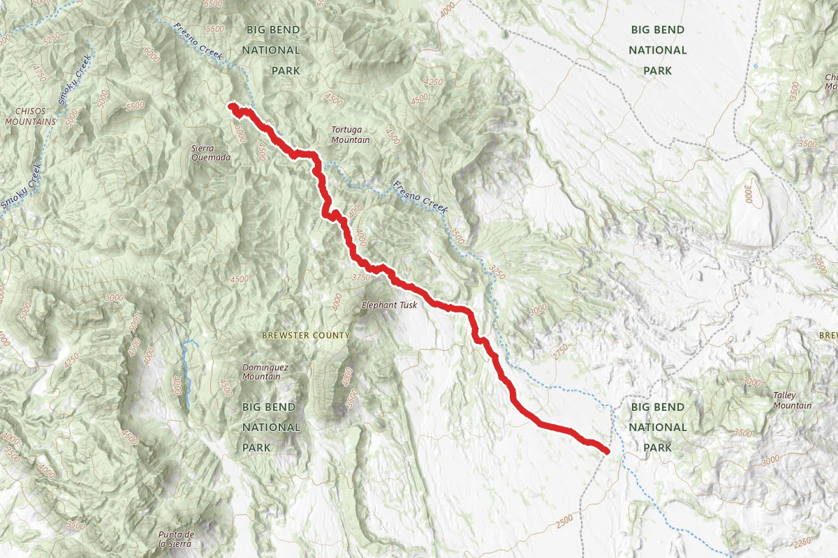 Elephant Tusk Trail