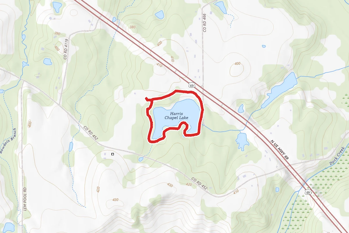 Harris Chapel Lake