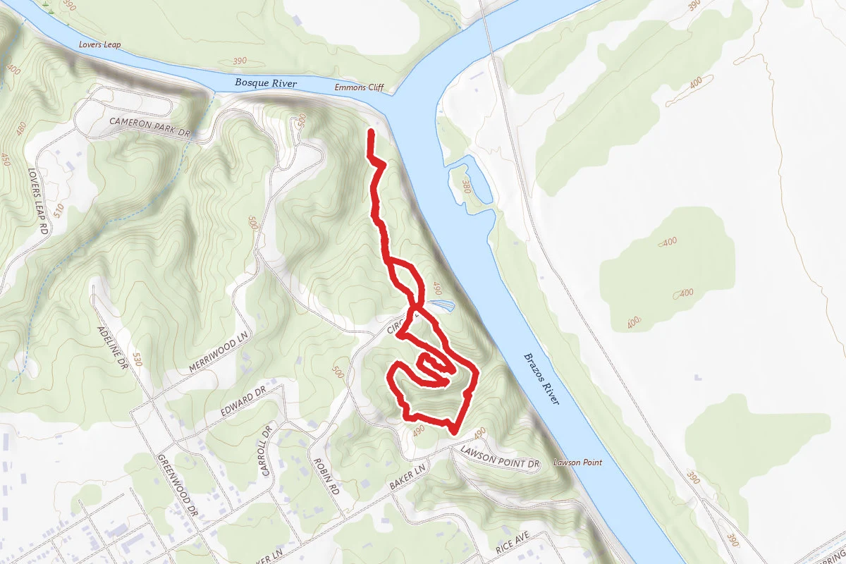 Rio Perdido, Tar Hill, Sidewinder, Dead River, Twister, Shyst Loop