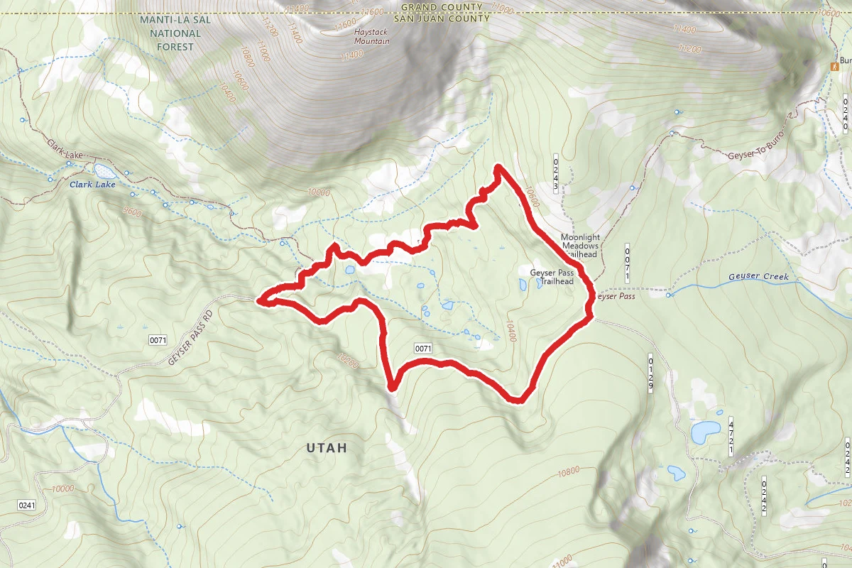 Geyser Pass MTB Loop