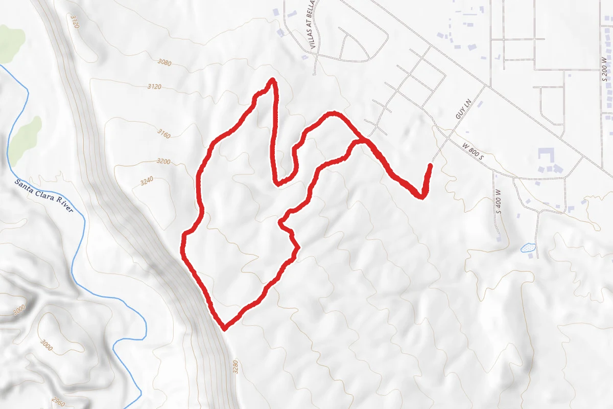 Tempi-po-op Trail and Tava'atsi Trail Short Loop