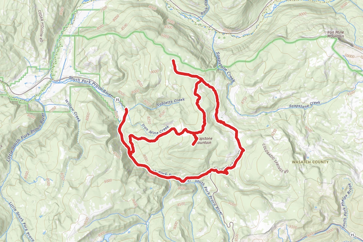Soapstone Mountain Fr - 547 Loop