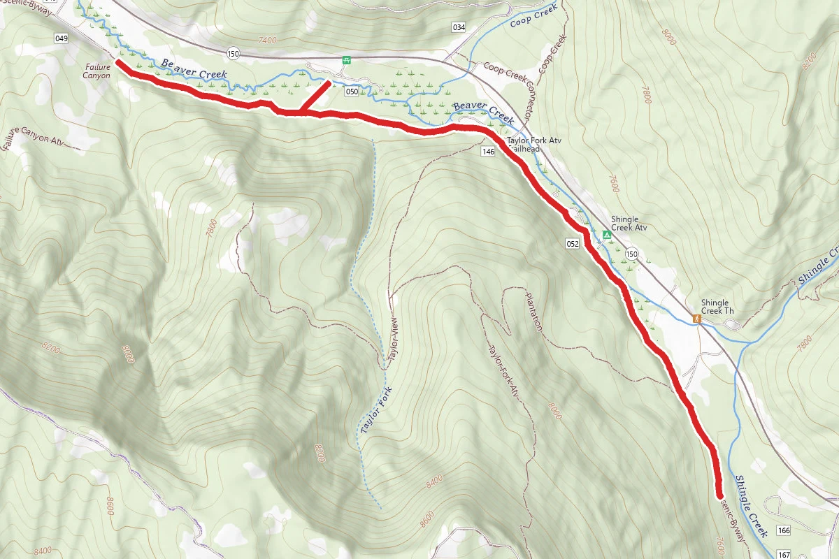 Beaver Creek and Shingle Creek Trail