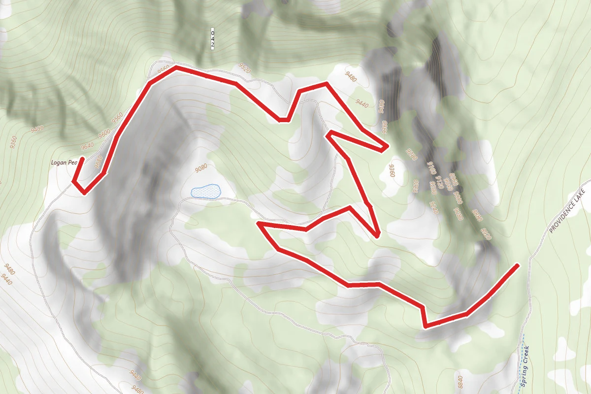 Logan Peak Trail