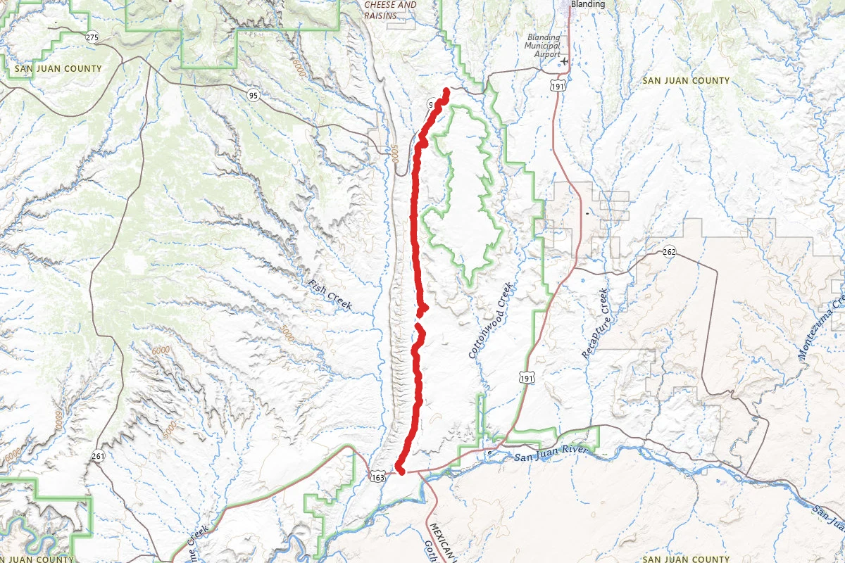Butler Wash Road