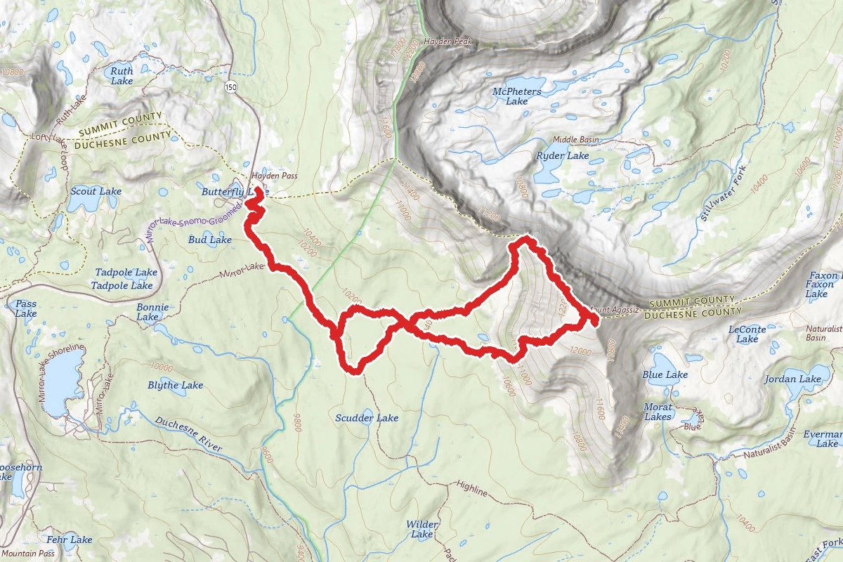Mount Agassiz Loop