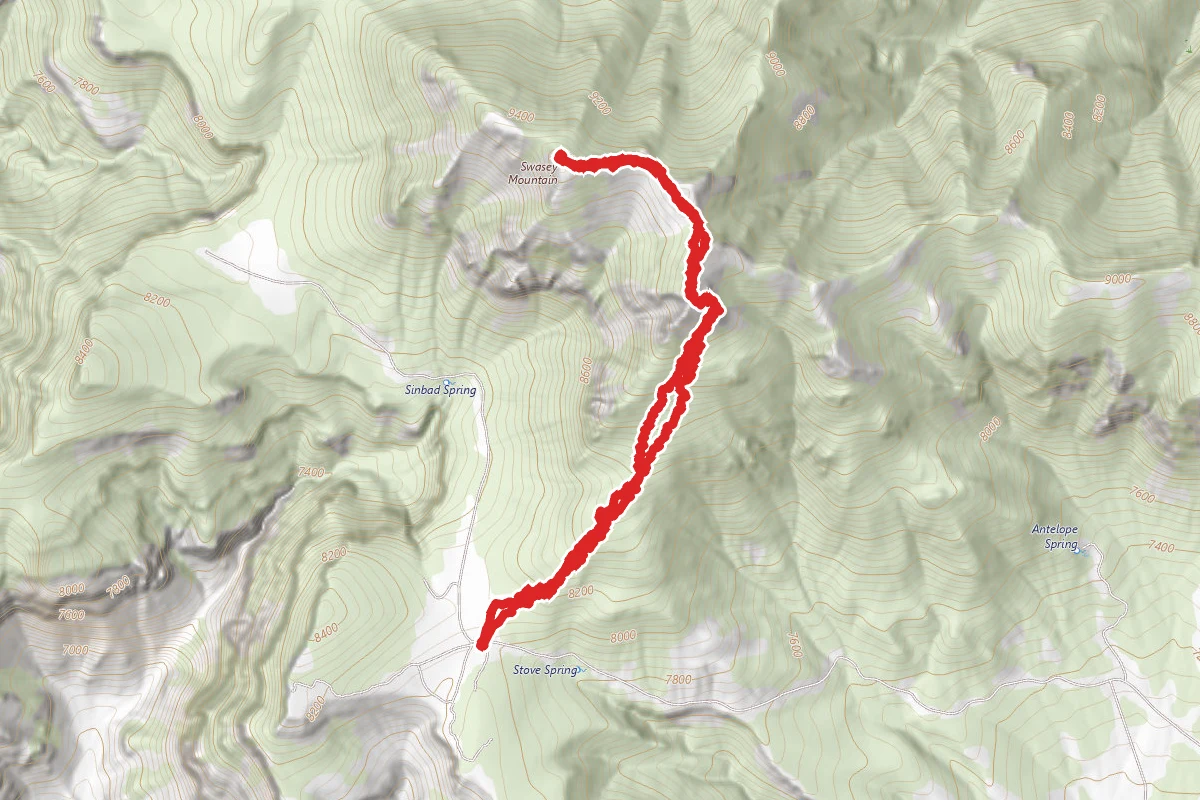 Swasey Peak Trail