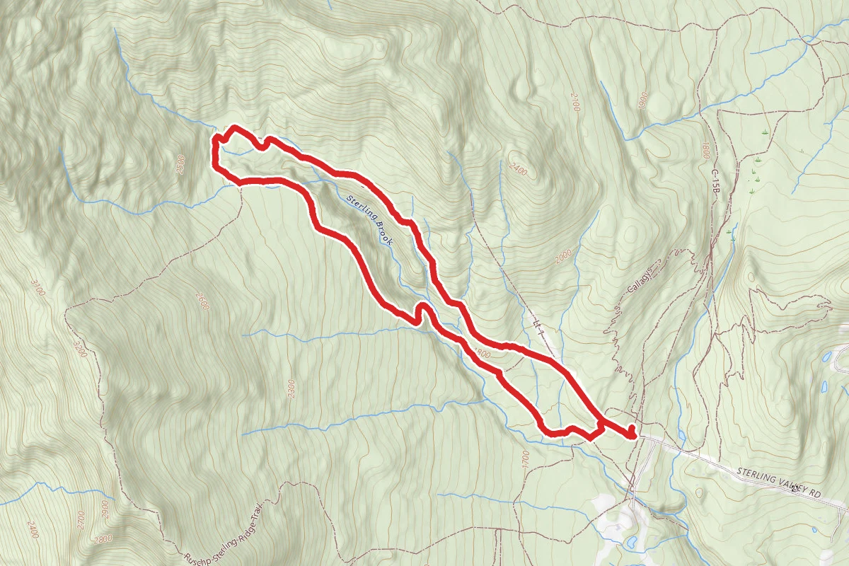 Upper Gorge to Papa's Trail