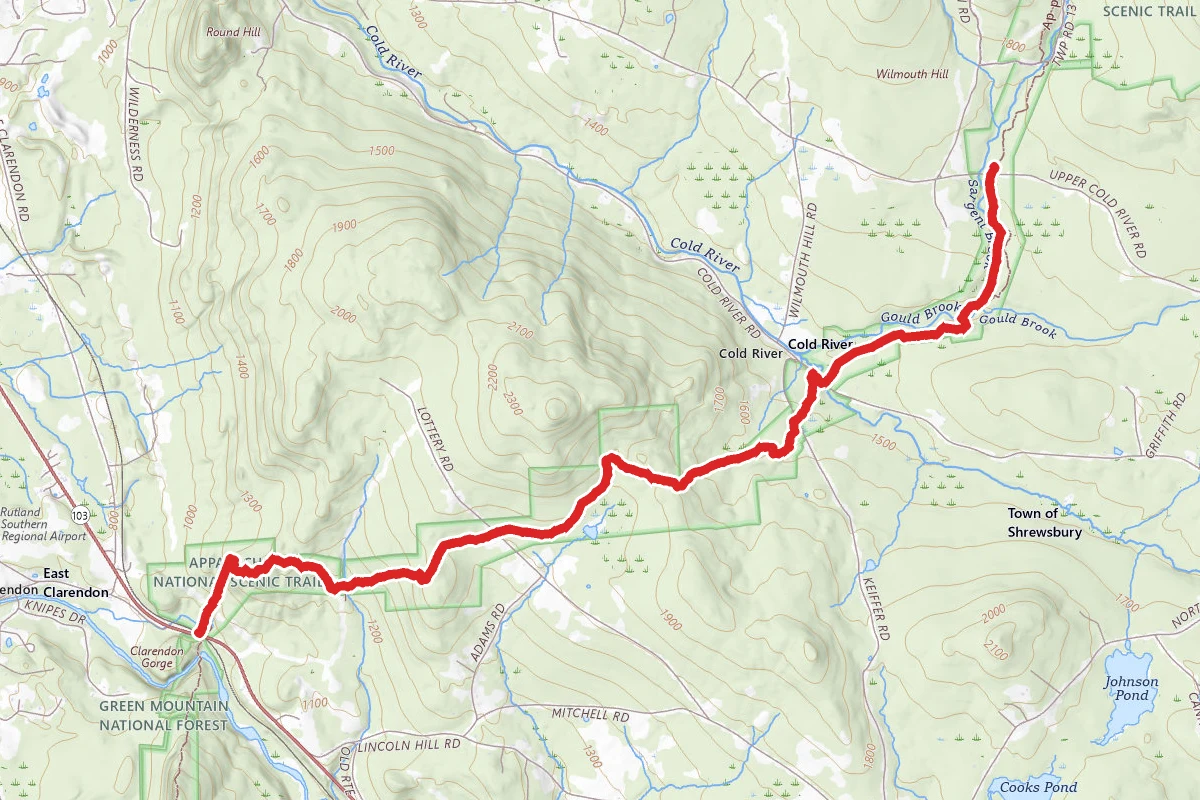 LT 103 to Upper Cold River