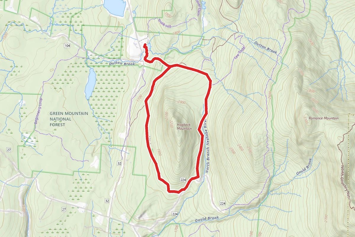 Hogback Mountain Loop